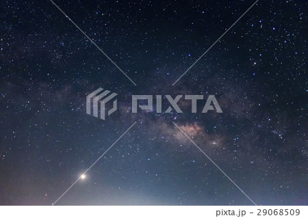 Milky way galaxy with stars and space dust 29068509
