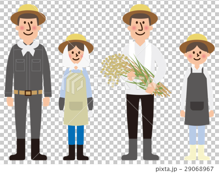 米農家さんベクター 29068967