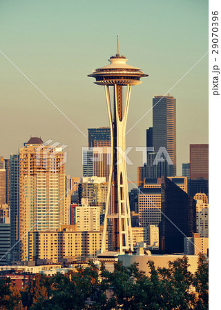 Seattle city skyline Seattle city skyline 29070396
