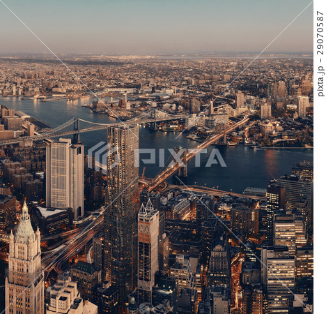 New York City downtown New York City downtown 29070587