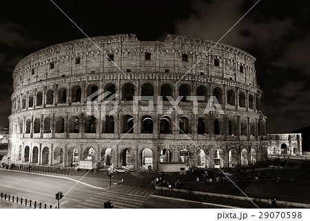 Colosseum in Rome at night Colosseum in Rome at night 29070598