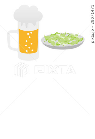 夏の風物詩ビール 29071471
