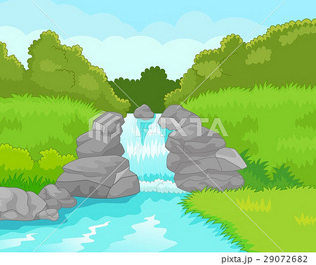Beautiful waterfall Beautiful waterfall 29072682