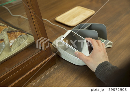 スマホタッチで支払い　キャッシュレス 29072908