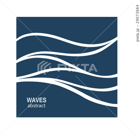 Water Wave Logo abstract design. Cosmetics Surf Water Wave Logo abstract design. Cosmetics Surf 29073664