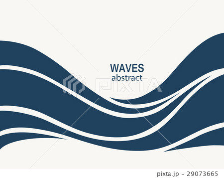 Water Wave Logo abstract design. Cosmetics Surf Water Wave Logo abstract design. Cosmetics Surf 29073665