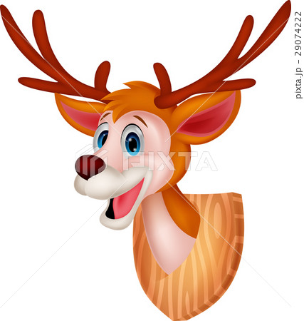 Deer head cartoon 29074222