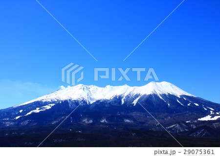 雪の御嶽山 29075361