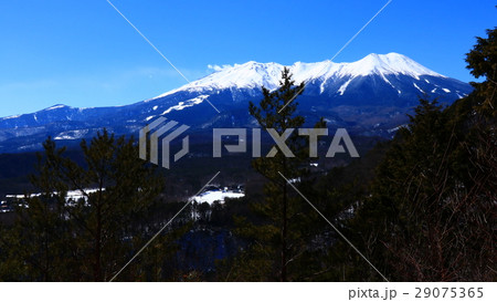 雪の御嶽山 29075365