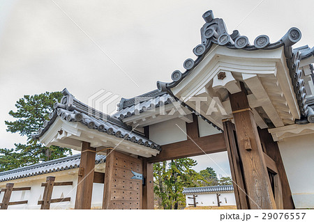 小田原城　馬出門の風景 29076557