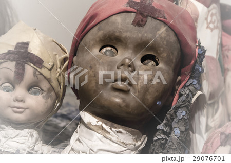 Scary black doll face 29076701
