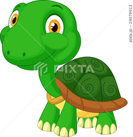 Cute tortoise cartoon 29076913