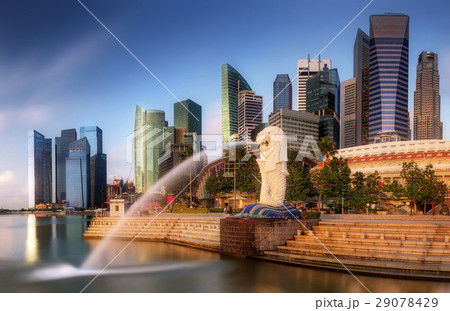 Singapore Skyline and view of Marina Bay Singapore Skyline and view of Marina Bay 29078429