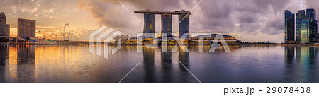 Singapore Skyline and view of Marina Bay Singapore Skyline and view of Marina Bay 29078438