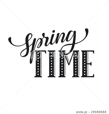 Spring time wording 29080688