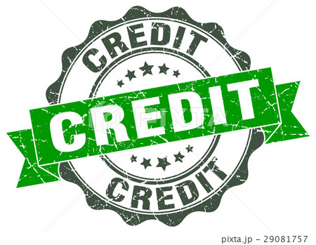 credit stamp. sign. seal credit stamp. sign. seal 29081757