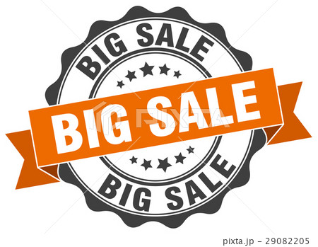 big sale stamp. sign. seal 29082205