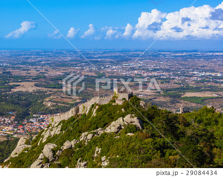 Moorish castle in Sintra - Portugal Moorish castle in Sintra - Portugal 29084434