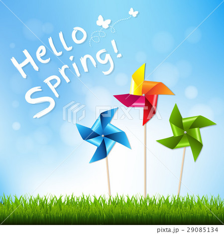 Colorful Pinwheels 29085134