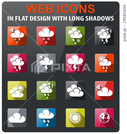 weather icon set 29085694