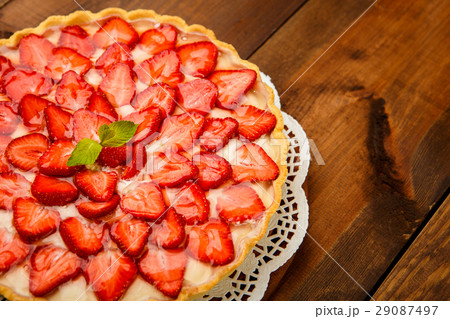 Homemade Strawberry cake Homemade Strawberry cake 29087497