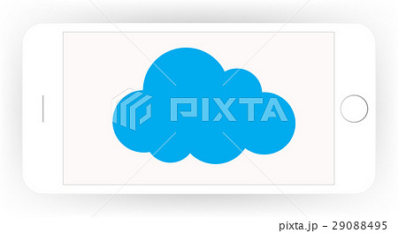 スマホ＿クラウドイラスト 29088495