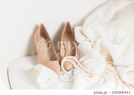 Female accessories on white 29088941