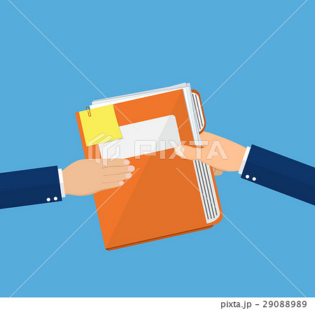 Hands Give Folder Document Papers, Hands Give Folder Document Papers, 29088989