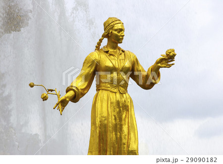 Soviet fountain of friendship of people. Uzbek. 29090182