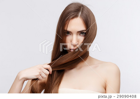 Beautiful Woman with Clean Fresh Skin Beautiful Woman with Clean Fresh Skin 29090408
