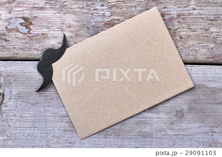 Mustache on blank sheet. Mustache on blank sheet. 29091103