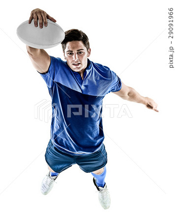 rugby player man isolated  29091966