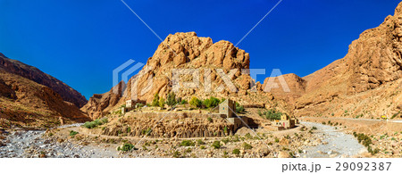 Todgha Gorge, a canyon in the Atlas Mountains Todgha Gorge, a canyon in the Atlas Mountains 29092387