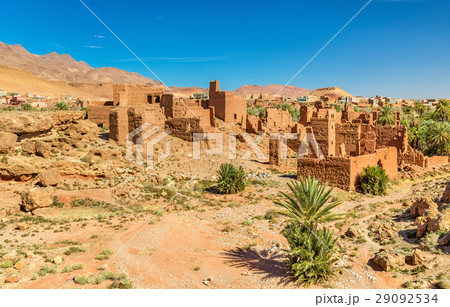 Ruins of Kasbah in Tinghir, Morocco Ruins of Kasbah in Tinghir, Morocco 29092534