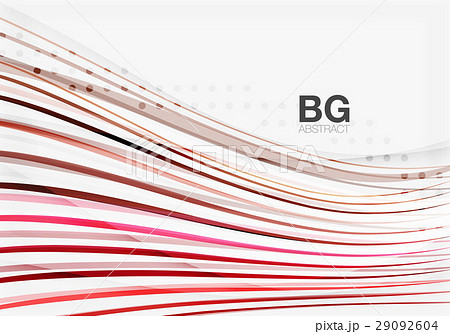 Thin lines wave abstract background 29092604