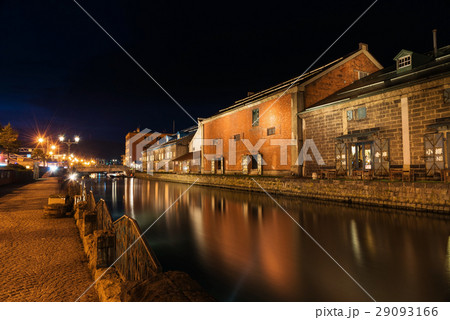 Otaru canal and warehouses, Hokkaido Otaru canal and warehouses, Hokkaido 29093166