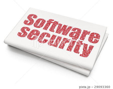 Security concept: Software Security on Blank 29093360