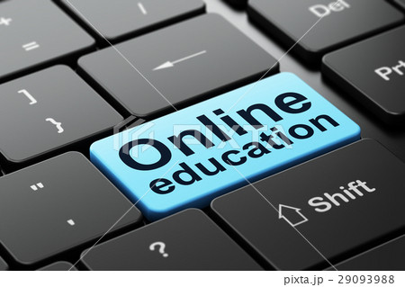 Studying concept: Online Education on computer 29093988