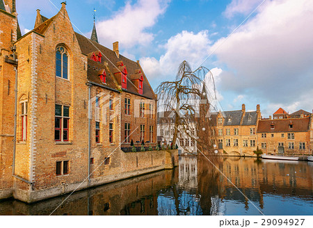 Bruges. The historical center of the city. Bruges. The historical center of the city. 29094927