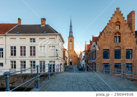 Bruges. The historical center of the city. Bruges. The historical center of the city. 29094936