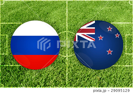 Russia vs New Zealand football match 29095129
