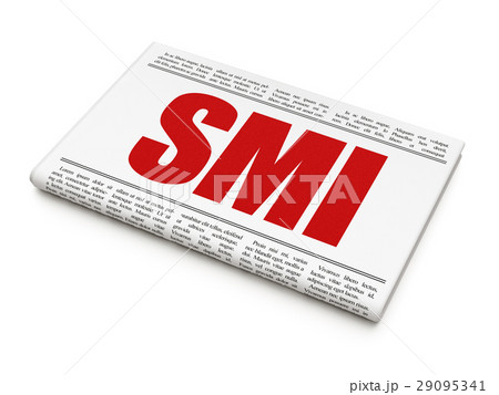 Stock market indexes concept: newspaper headline 29095341