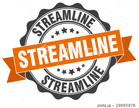 streamline stamp. sign. seal 29095876