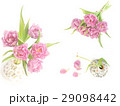 Spring collage with pink tulips 29098442