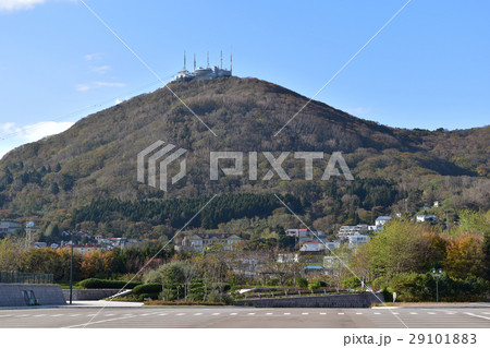 緑の島から函館山を望む 緑の島から函館山を望む 29101883