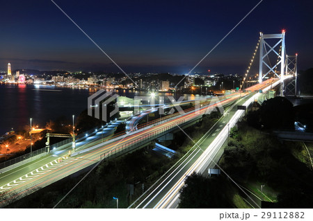 関門橋の夜景Ⅰ 関門橋の夜景Ⅰ 29112882