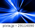 speed motion on night road 29114090