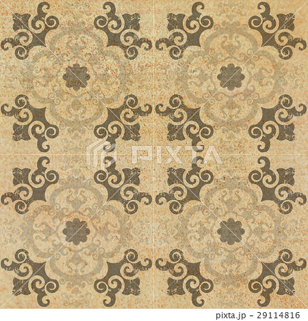 Old decorative sandstone tile background patterns Old decorative sandstone tile background patterns 29114816