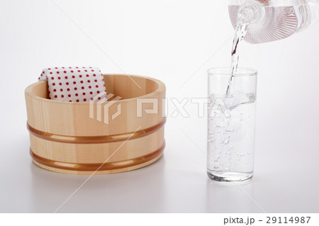 入浴前の水分補給イメージ 29114987