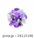 Purple stones isolated 29115196